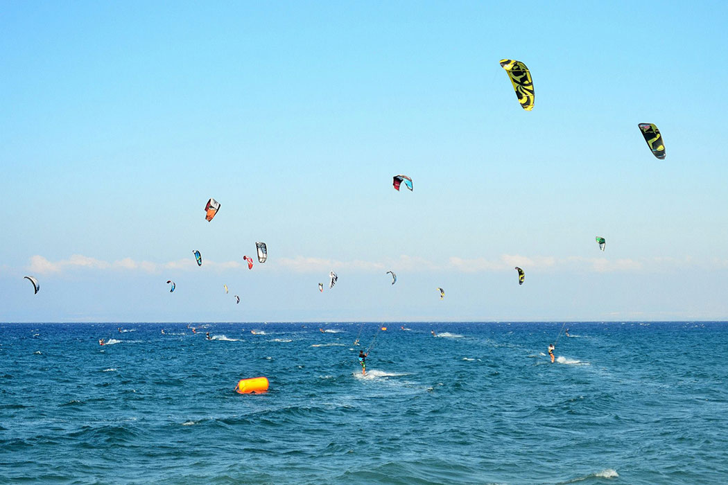 Kitesurfing in Cyprus